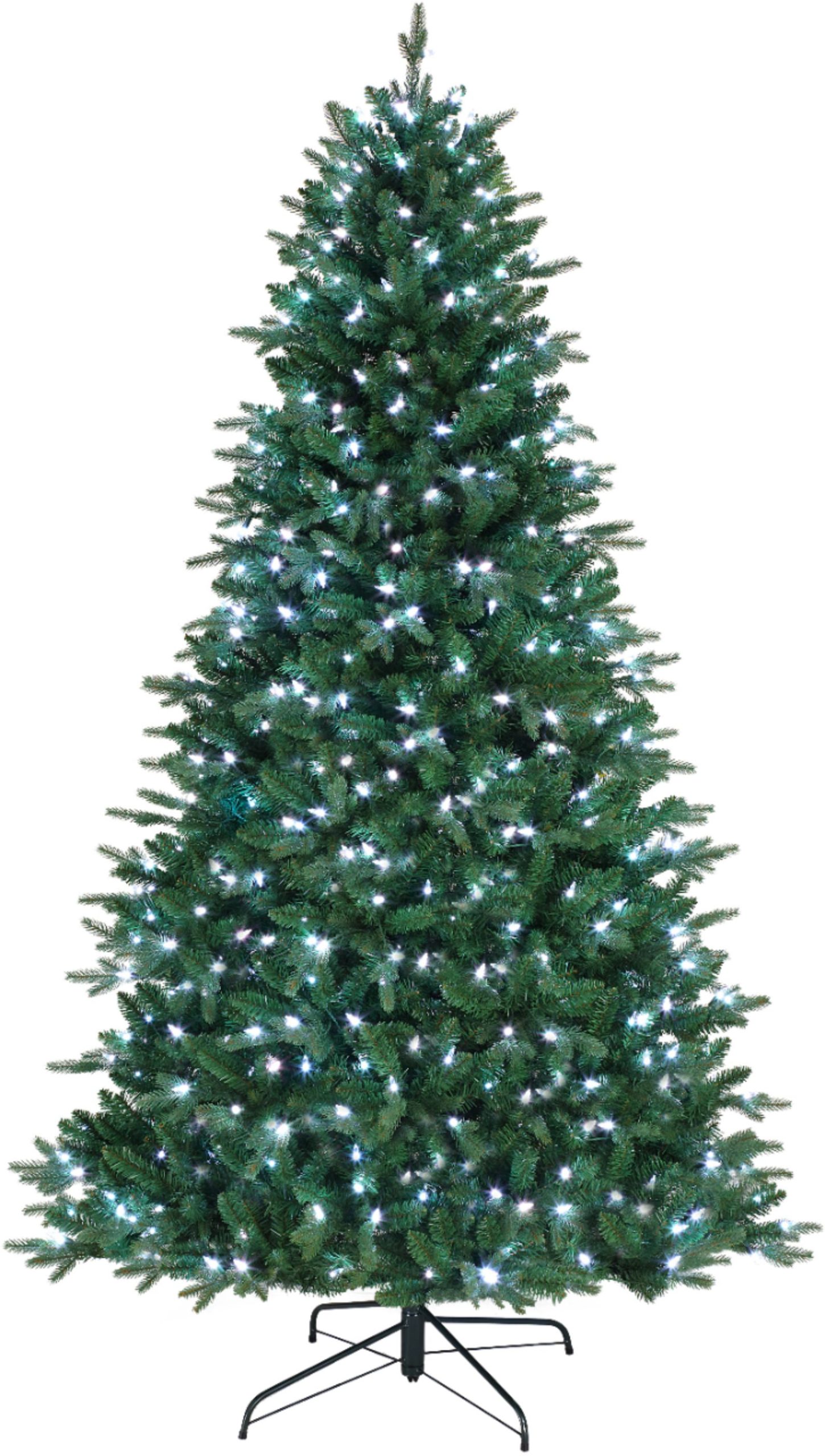 Alexa Enabled 6.5' Prelit Artificial Christmas Tree - Green