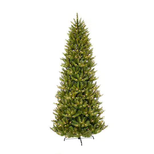 9ft. Pre-Lit Fraser Fir Artificial Christmas Tree, Clear Lights