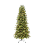 10ft. Pre-Lit Slim Fraser Fir Artificial Christmas Tree, Clear Lights