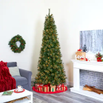 9ft. Pre-Lit Cashmere Artificial Christmas Tree, Warm White Lights