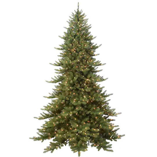 7.5ft. Pre-Lit Royal Majestic Fraser Fir Artificial Christmas Tree, Clear Lights